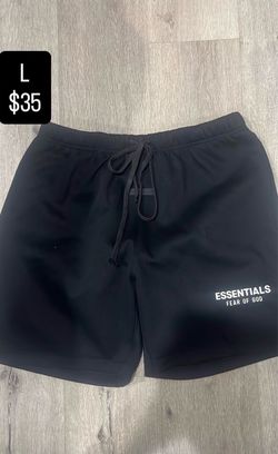 BLACK ESSENTIALS SHORTS