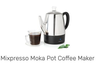 Mixpresso moca pot coffee maker