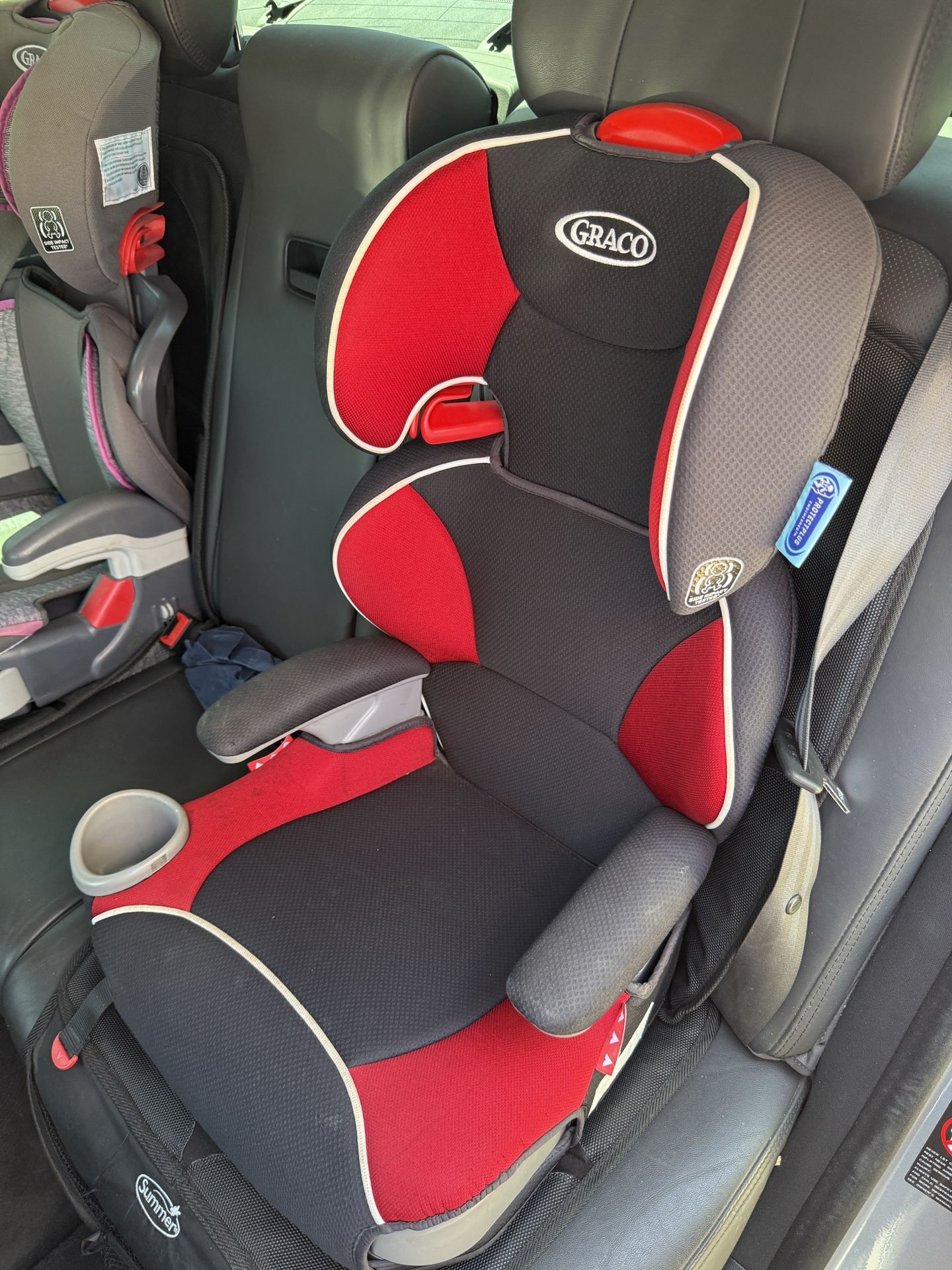 Graco Affix Highback Booster Seat with Latch System, Atomic