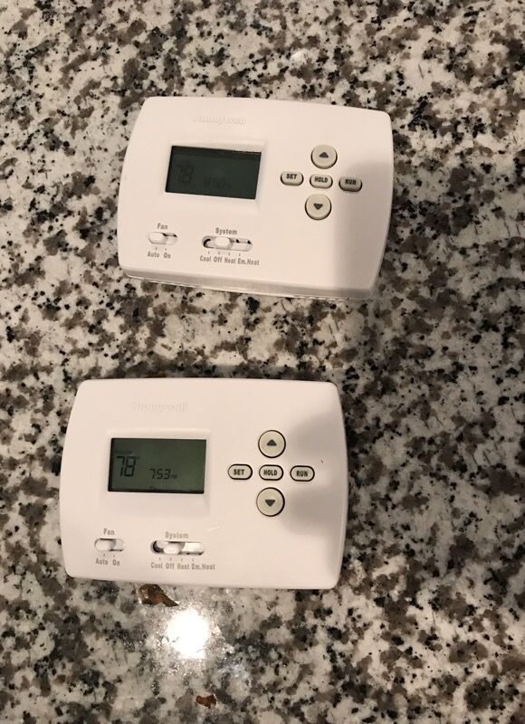 2 Honeywell thermostat