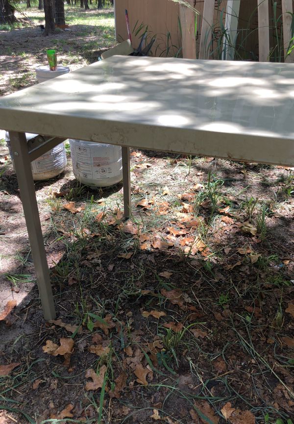 7 Ft Folding Table For In San Antonio Tx Offerup
