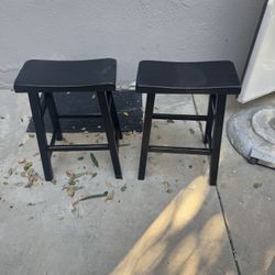 Black Barstools 