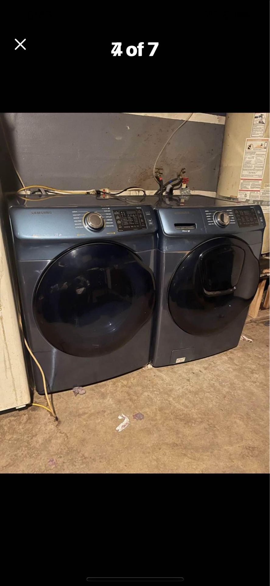 Washer and dryer both electric selling as set $600 