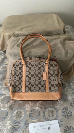 Coach Signature Satchel Handbag