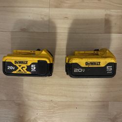 Dewalt Batteries 