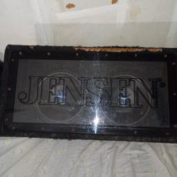 10 Inch Jensen Speakers With Box 