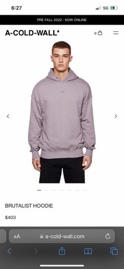 A-Cold-wall Brutalist hoodie