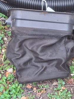 Riding mower grass catcher bags