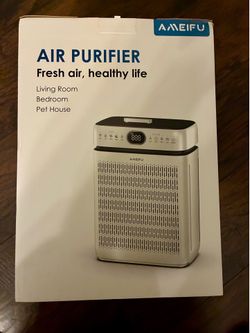 Brand New in Box - Ameifu A2 Air Purifier | Large Room Up to 3500 sq ft | Smart WiFi + HEPA