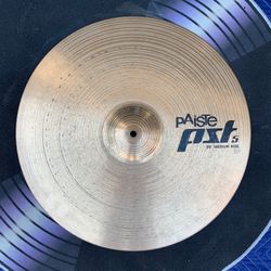 Paiste PST5 Series 20” Medium Ride Drum Cymbal