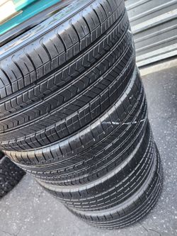 4 tires 235/40r18 Goodyear eagle sport
