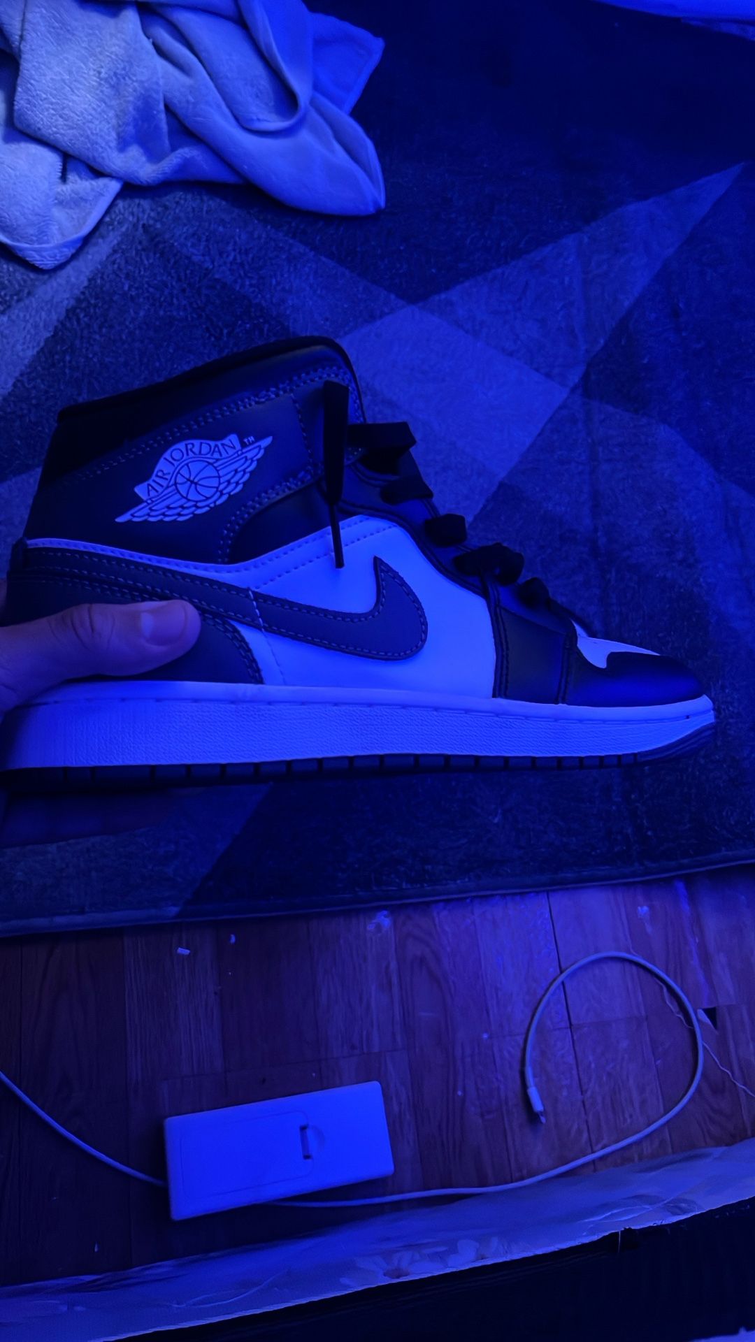 Jordan 1 Gray and Black