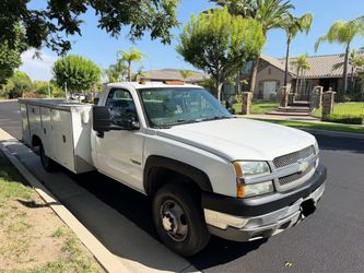2004 chevy silverado 3500 utility bed truck