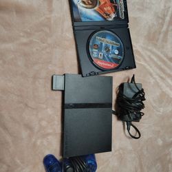 PS2 With NFS Underground 