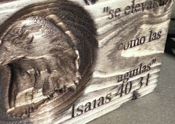 Eagle Carved - Isaias 40:31
