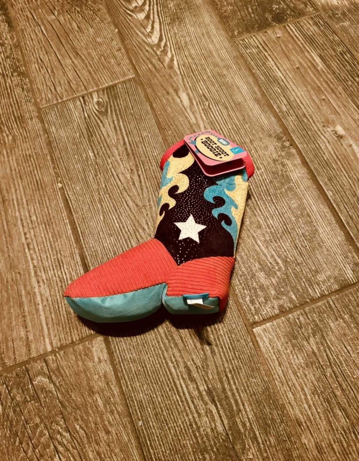 New Cowboy Boot Dog Toy