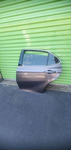 TOYOTA CAMRY REAR DRIVER DOOR 2018-2019-2020-2021-2022-2023-2024