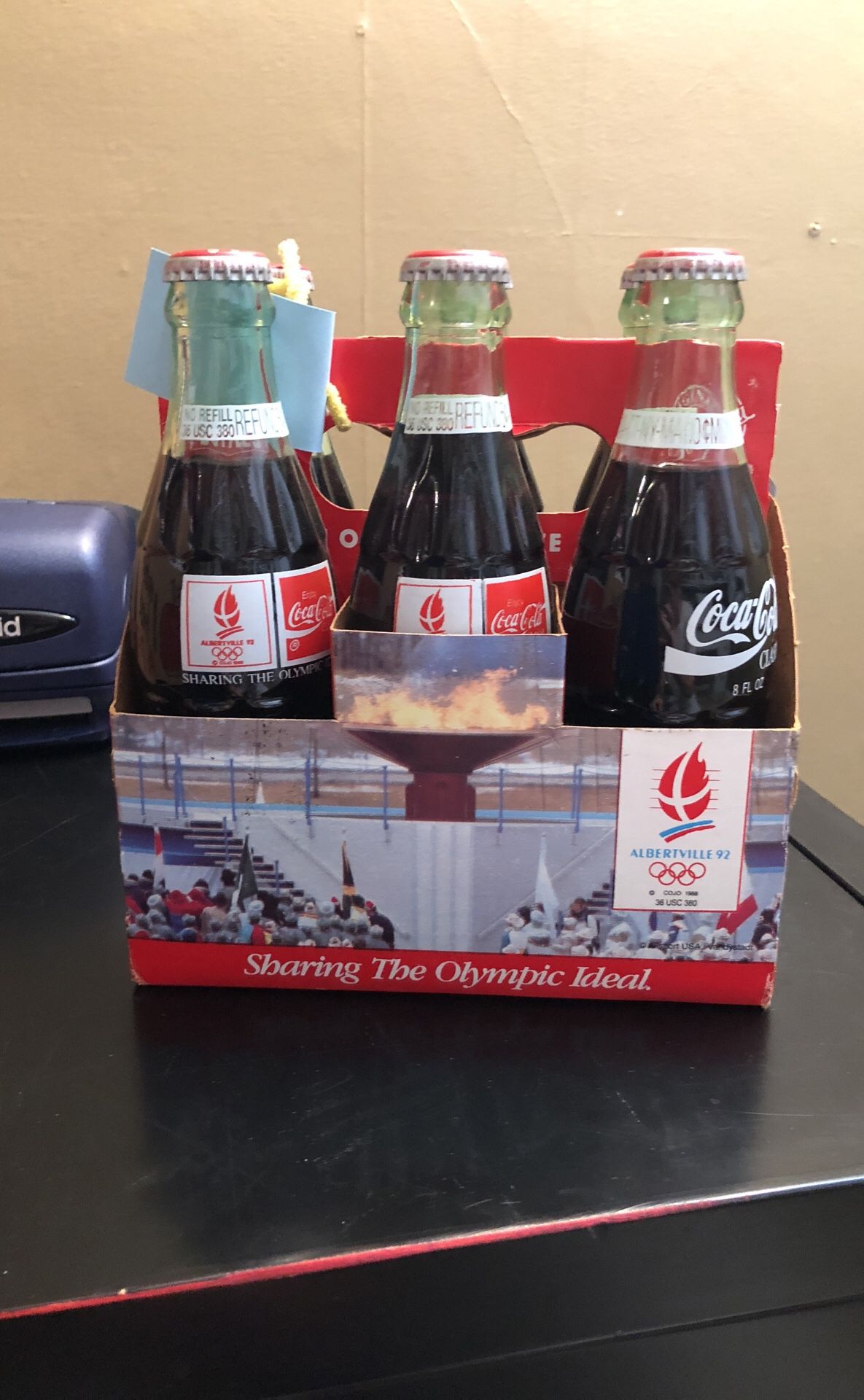 1992 Albertville Olympic Games Coca-Cola Six Pack