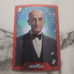 Cardsmiths Space Galactic Edition Garnet Gem Refractor 21/75 Enrico Fermi