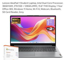 LENOVO  LAPTOP  (Brand New) 