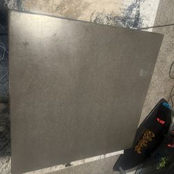 Gray Coffee Table With Side Table 