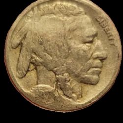 1927 No Mint Mark Buffalo Nickle, A Great Coin For Your Collection!!!