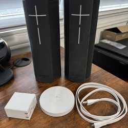 Ultimate Ears Megablast Bluetooth Speakers w/ Wireless Charging  