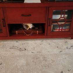 Red TV STAND 