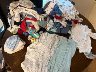 Infant boy clothes bundle 0-12m