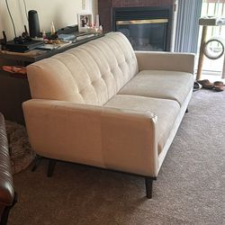 Modern beige couch