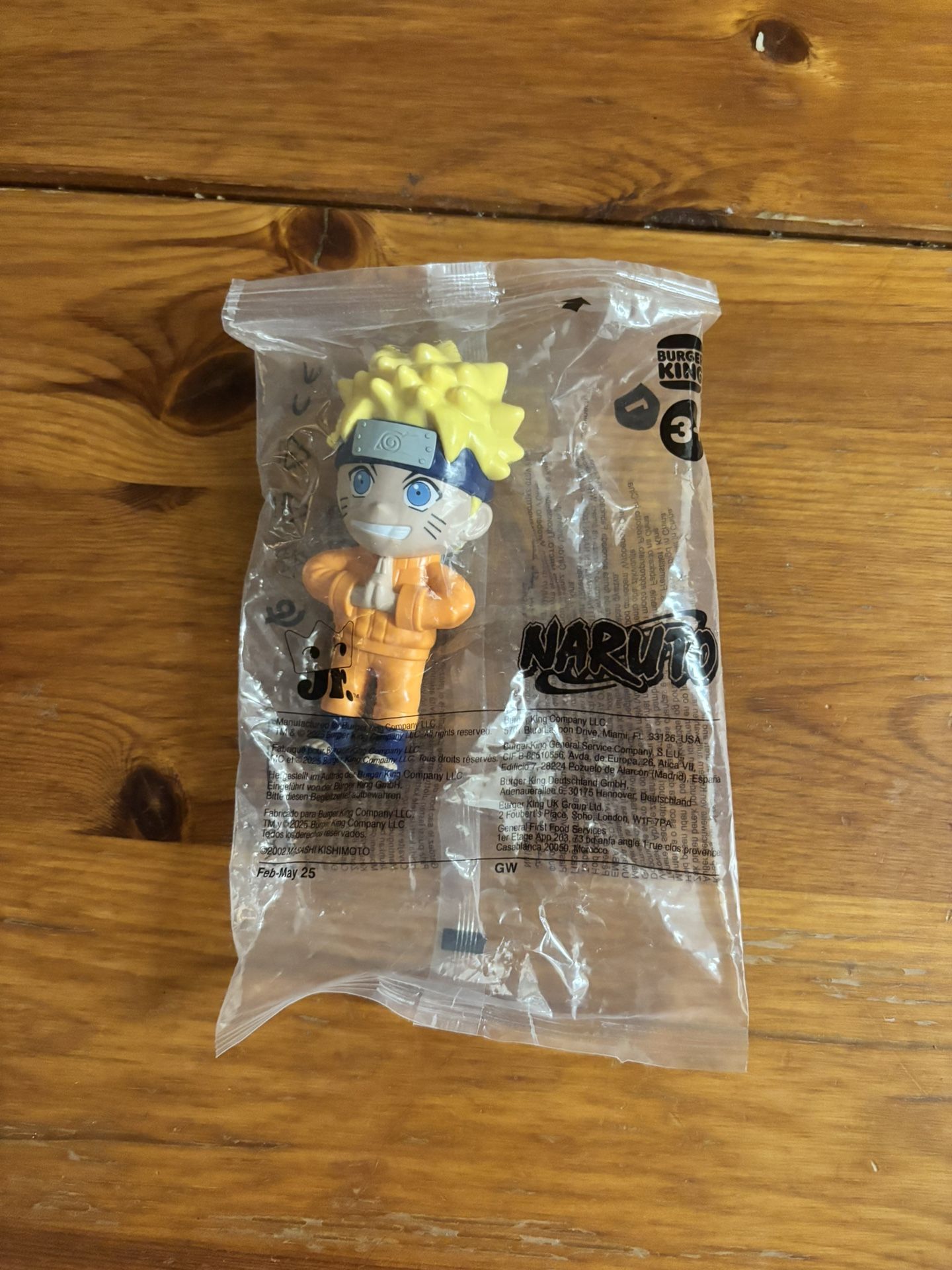 Burger King Naruto Toy - Naruto