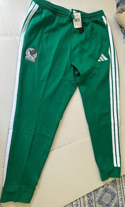 Mexico National Soccer Team adidas Alphaskin Fleece Pants Green size L