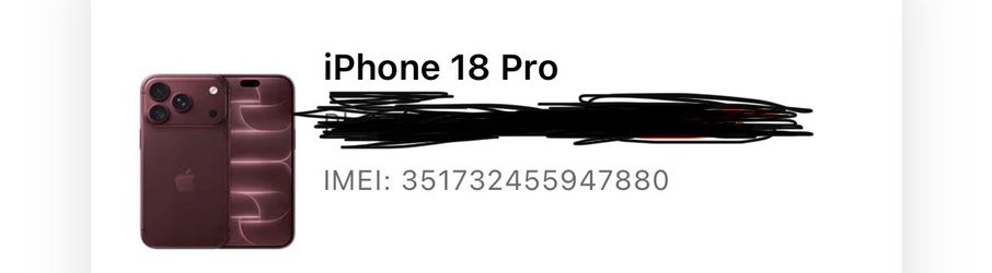 iPhone 18 pro