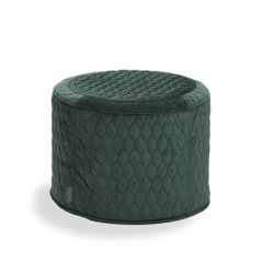 Lovesac Squattoman cover ONLY pine quilted velvet green