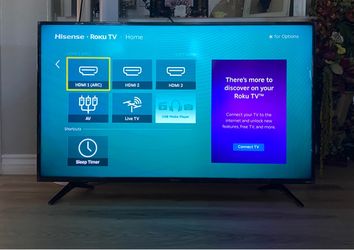 Hisense 50-inch Roku LED Smart TV - 50R6E