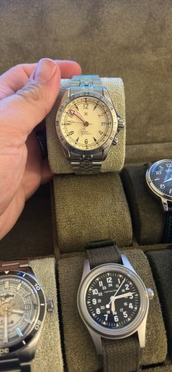 Namoki Stainless Steel GMT Automatic Watch
