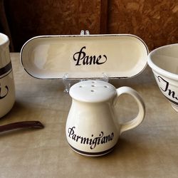 Vintage McCoy Italian Stoneware/Ovenware Set