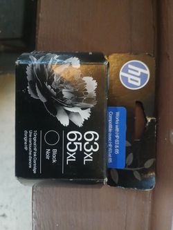 Hp 63xl/65xl black ink cartridge