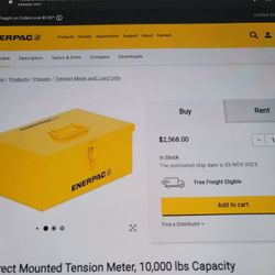 Enerpac TM5 load Meter
