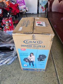 Graco SnugRide 35 Lite LX Infant Car Seat – Great Condition – $100