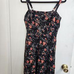 Black Floral Dress