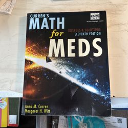  Curren’s Math For Meds 