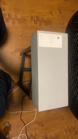 White and black portable