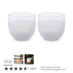 Glassybaby Drinking Glasses 3