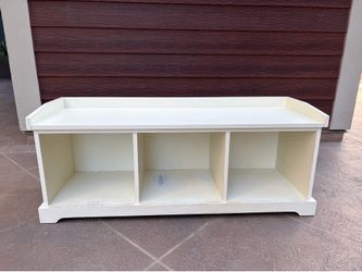 Entry Bench with Storage & Cushion
