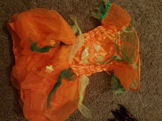 6-12m pumpkin Halloween costume