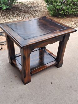 Rustic End table