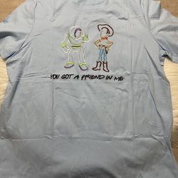 Toy Story You Got A Friend In Me Women's T-shirt Size L (NEW)