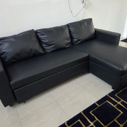 Black Sectional Couch