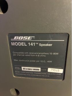 Bose 141 speaker